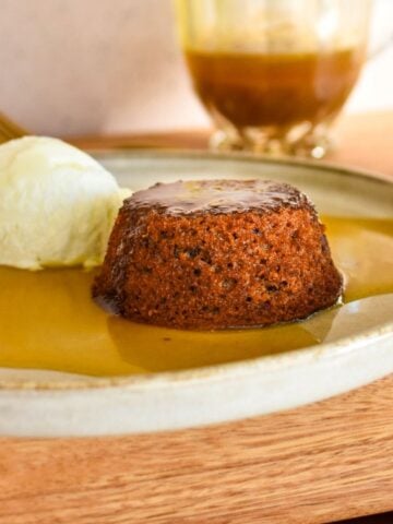 sticky date pudding with butterscotch sauce