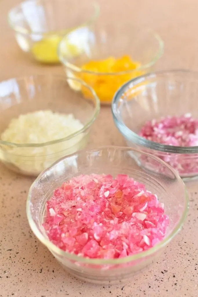 crushed boiled lollies