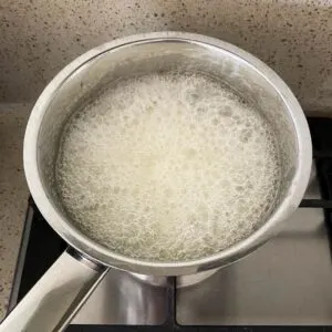 boiling lemon filling