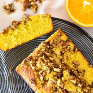 orange and walnut cake