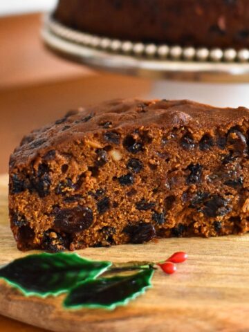 rich christmas cake