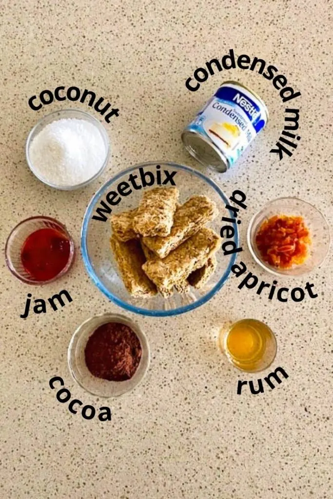 rum balls ingredients