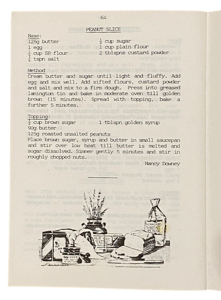 caramel peanut slice recipe