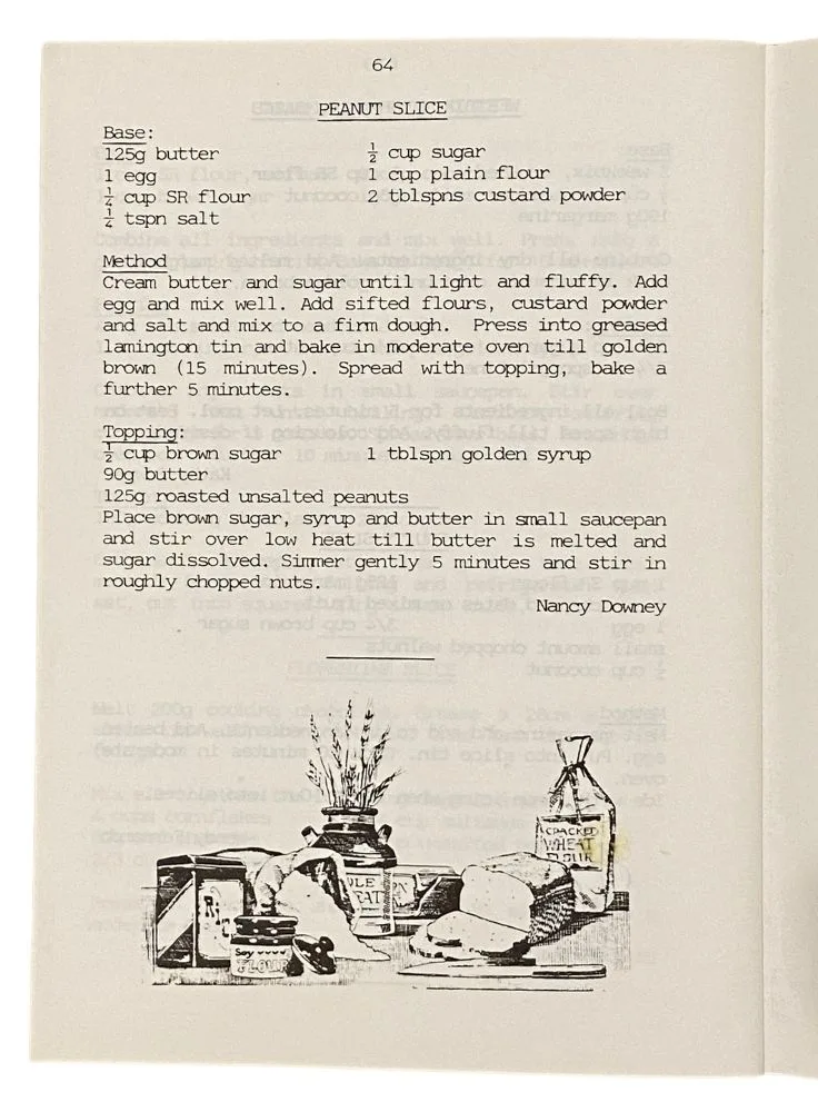 caramel peanut slice recipe