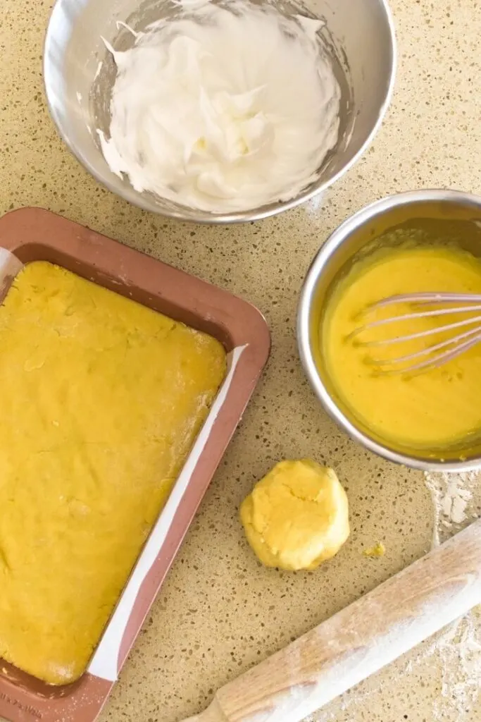 lemon meringue slice method