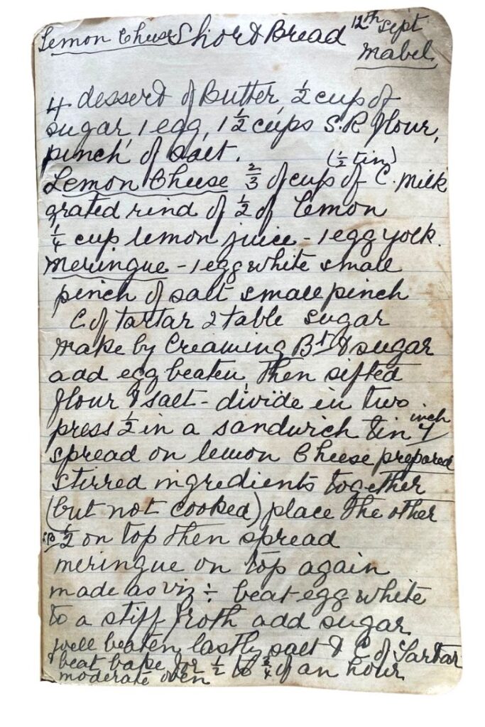 lemon meringue slice recipe