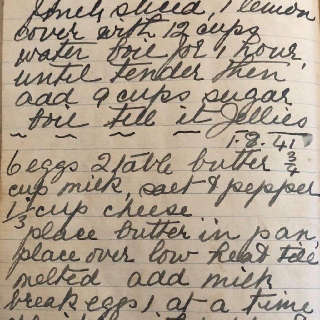 nana ling writing recipes