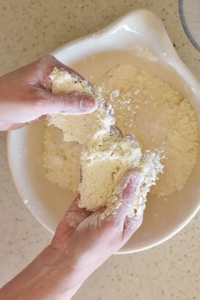 rubbing in butter
