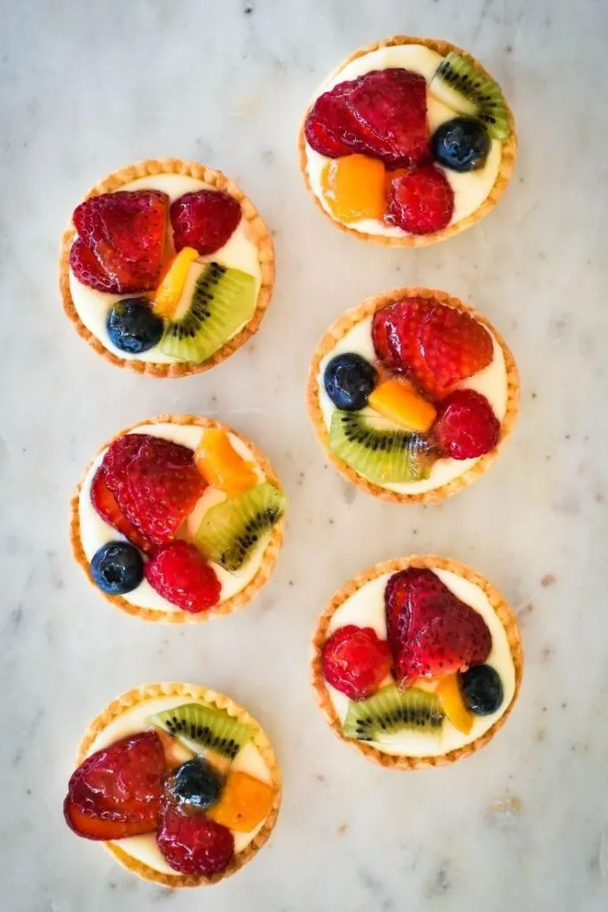 fruit flans