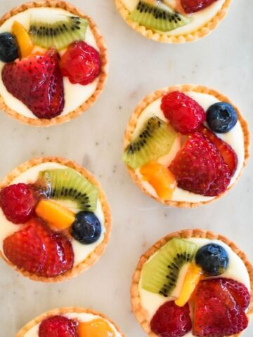 fruit flans