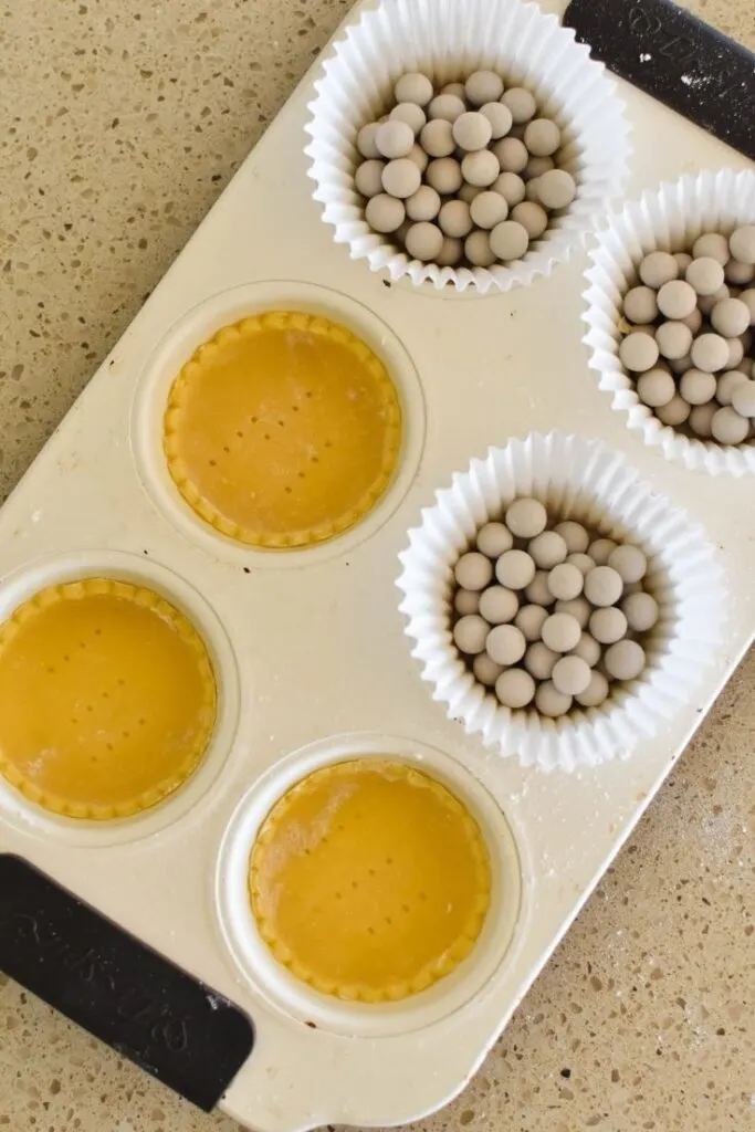 sweet shortcrust pastry mini tart shells