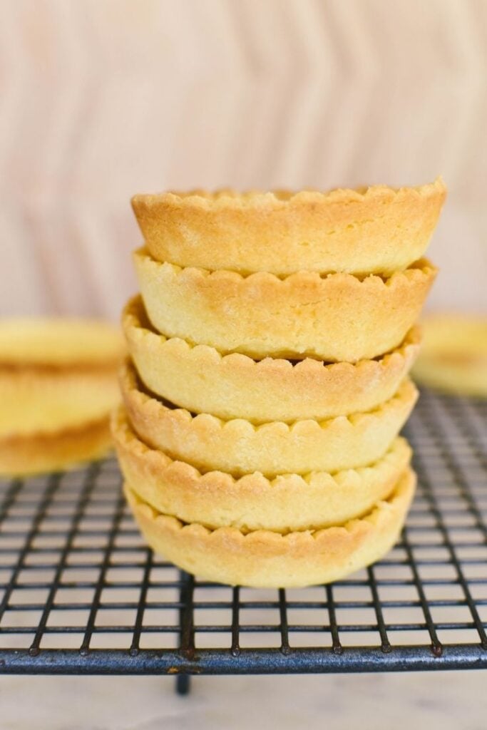 sweet shortcrust pastry tarts