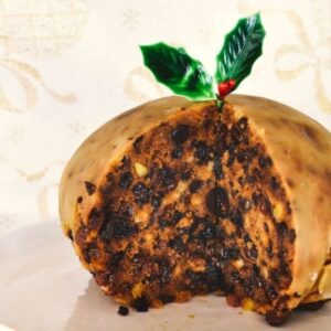 boiled christmas pudding