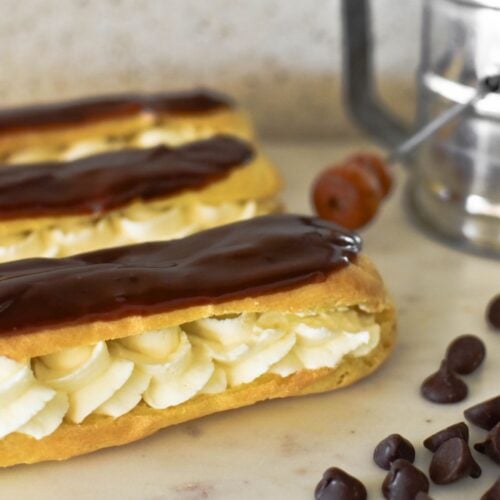 Chocolate Eclairs Recipe Cooking with Nana Ling