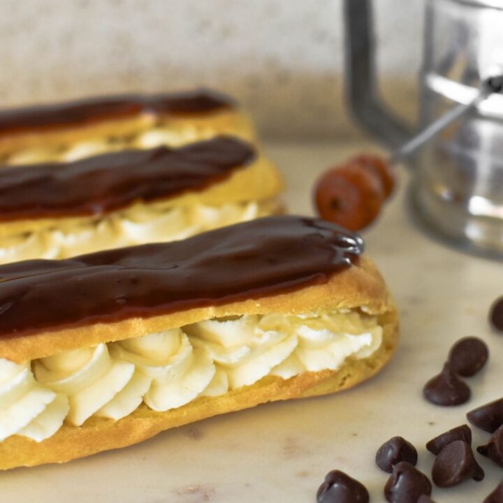 Chocolate Eclairs Recipe | Cooking with Nana Ling