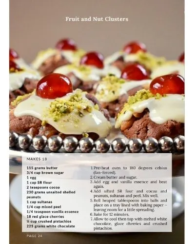 fruit and nut clusters page