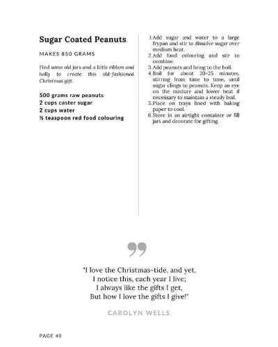 sugar coated peanuts page