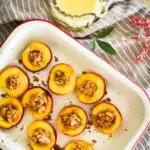baked peaches