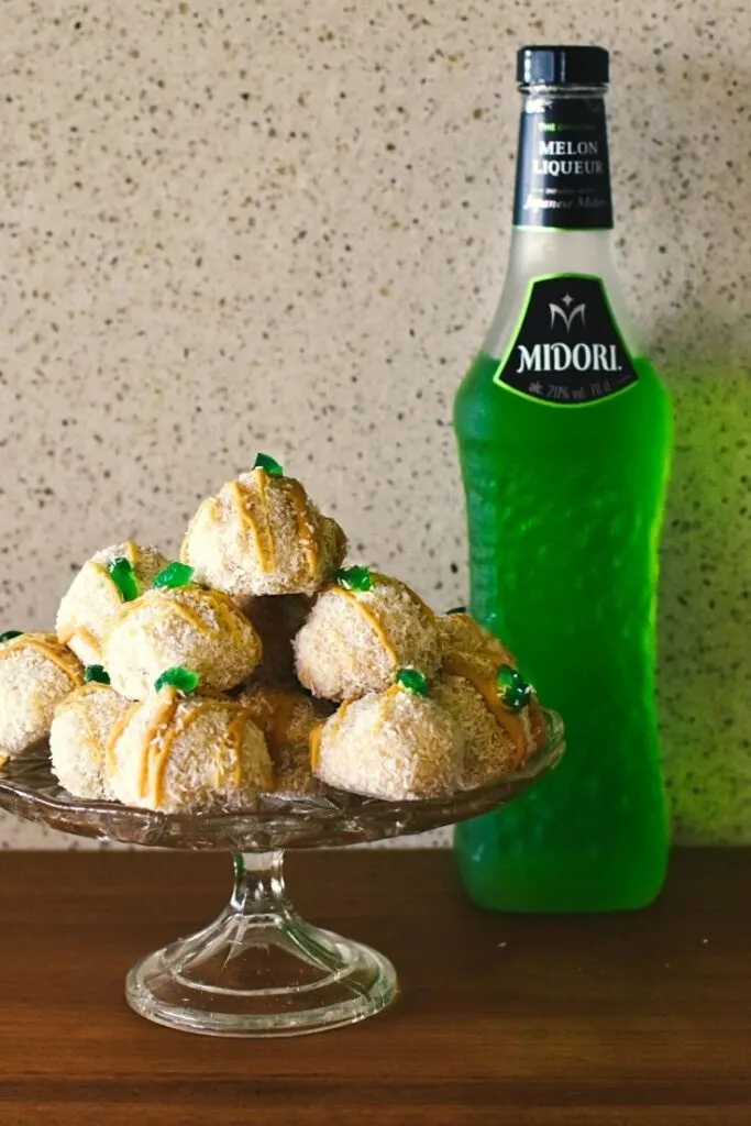 midori balls with midori
