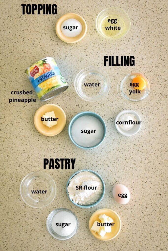 pineapple tart ingredients