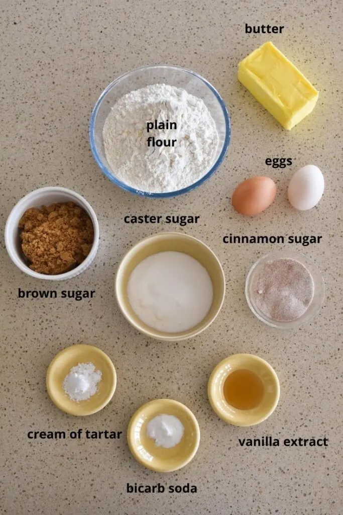 snickerdoodles ingredients