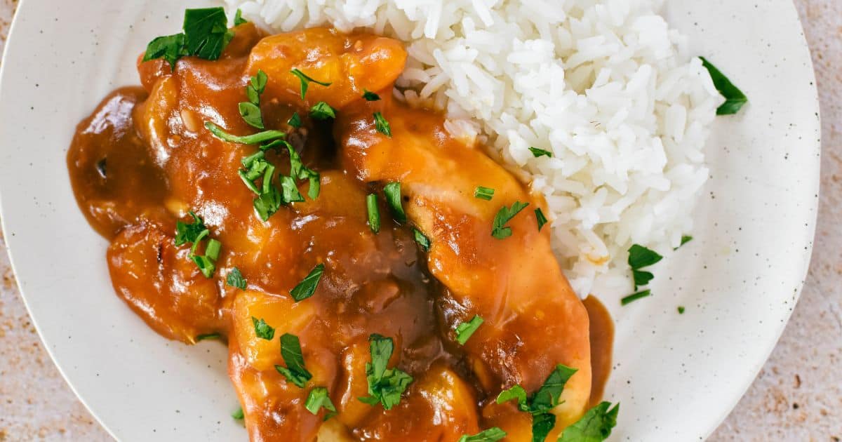 Apricot Chicken [www.cookingwithnanaling.com]