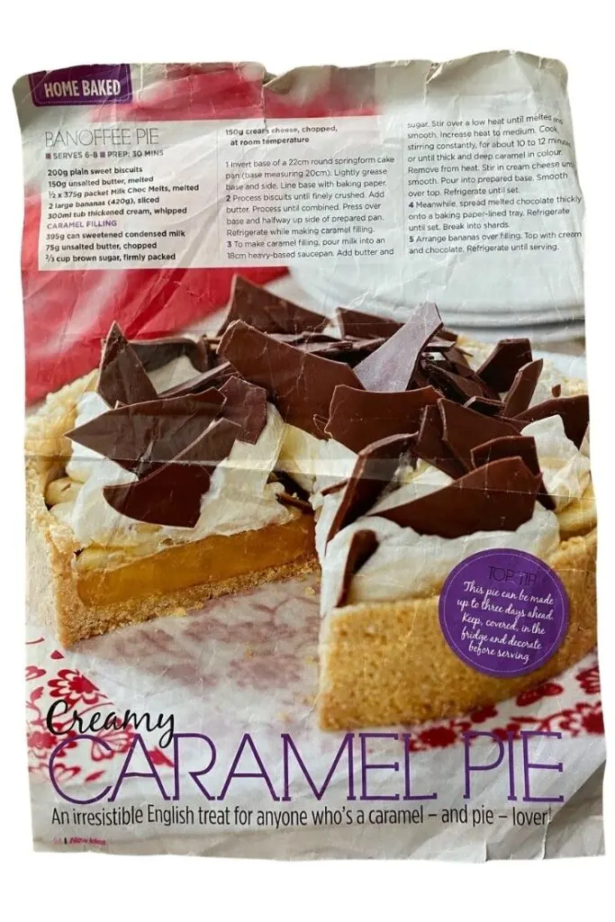 banoffee pie recipe