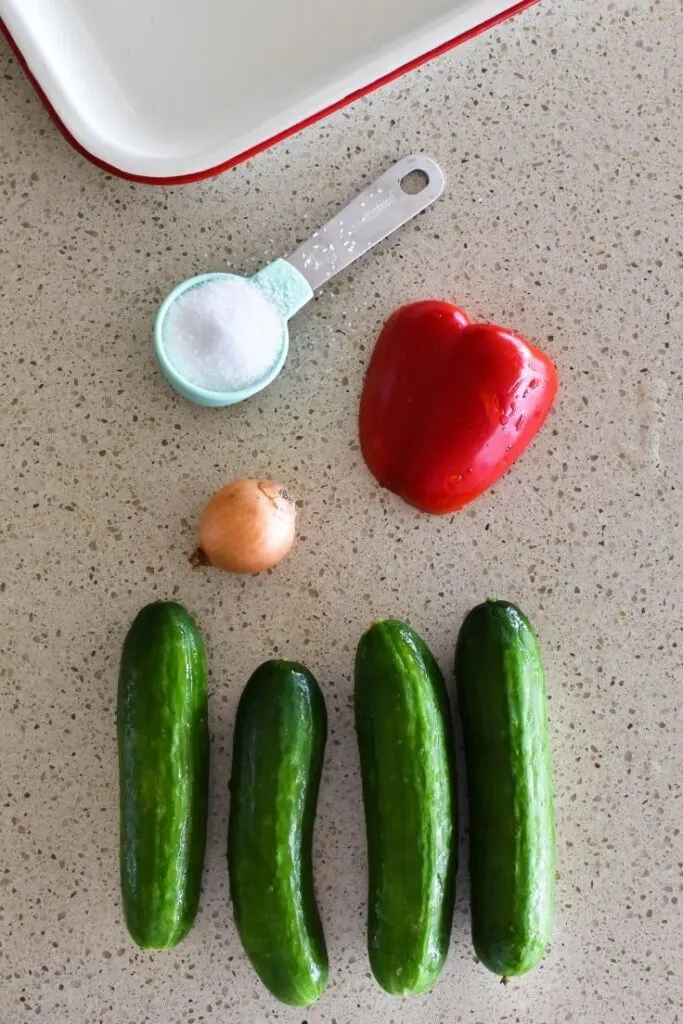 bread and butter pickles ingredients