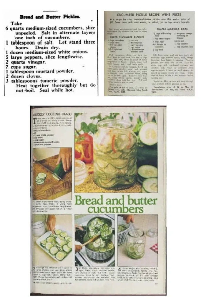 bread and butter pickles recipe