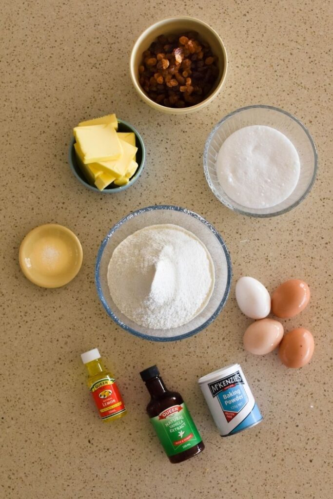 sultana cake ingredients