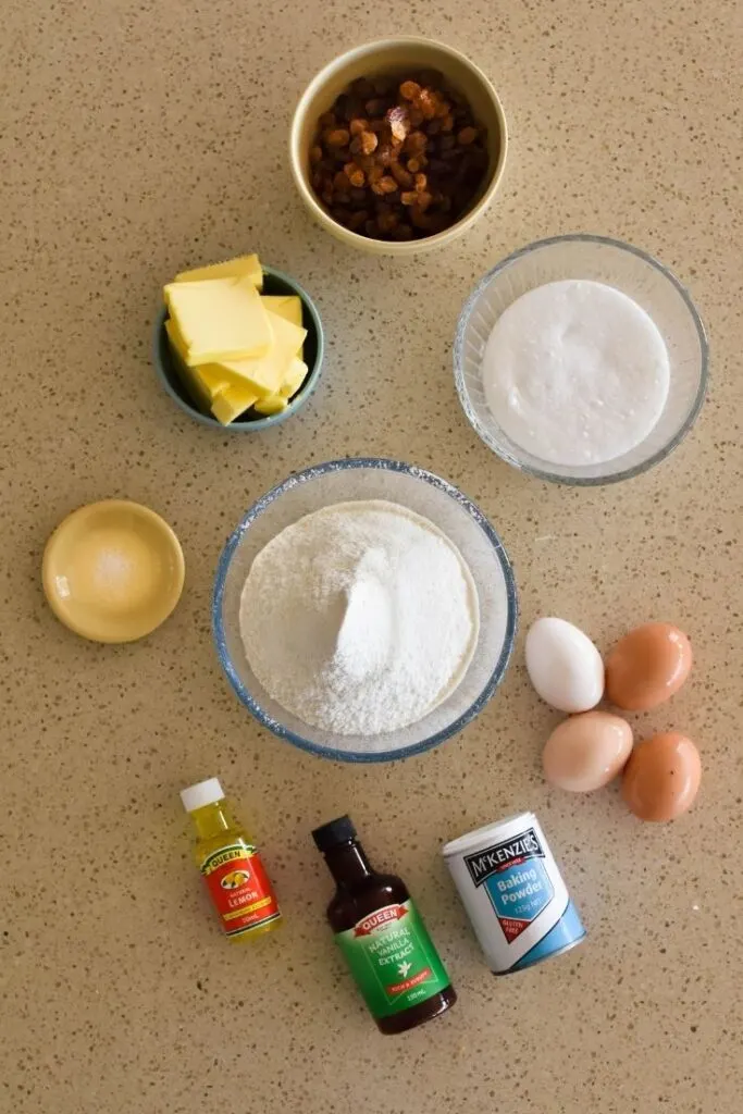 sultana cake ingredients