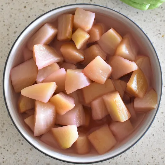 boiled chokos