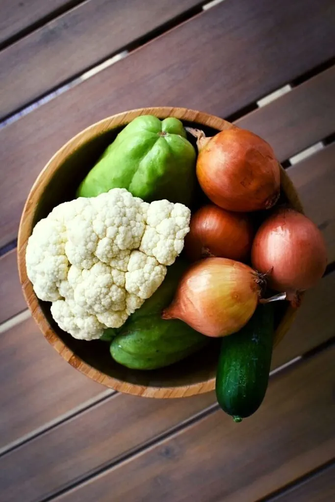 choko pickles ingredients
