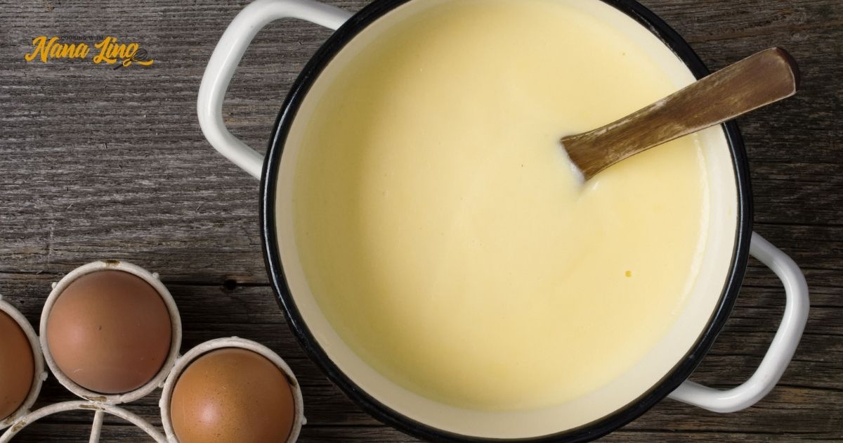 Custard Recipe with egg Cooking with Nana Ling KIF