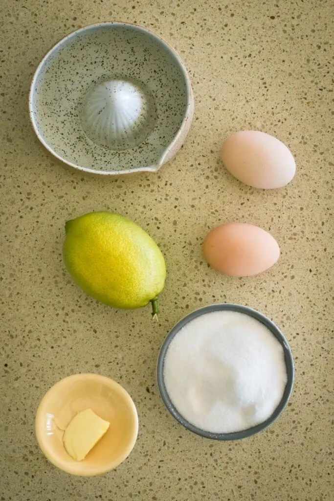 lemon curd ingredients