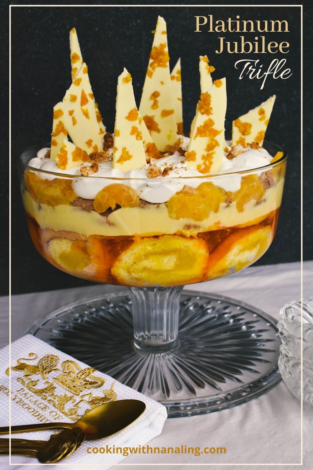 The Queen's Platinum Jubilee Trifle Cooking with Nana Ling