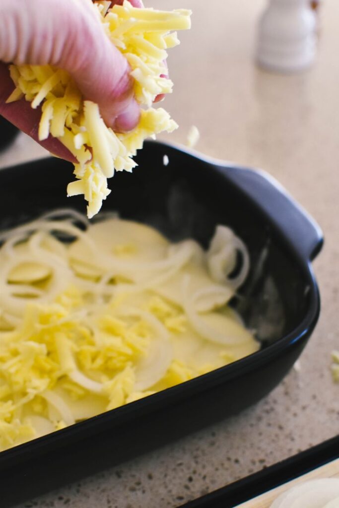 potate bake with cheese