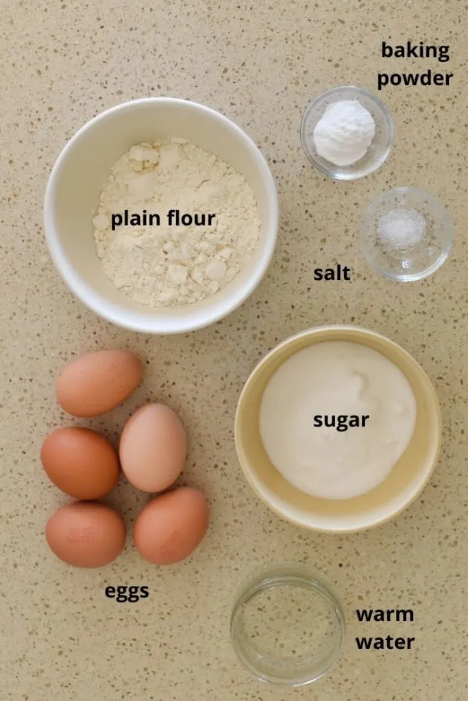 swiss roll ingredients