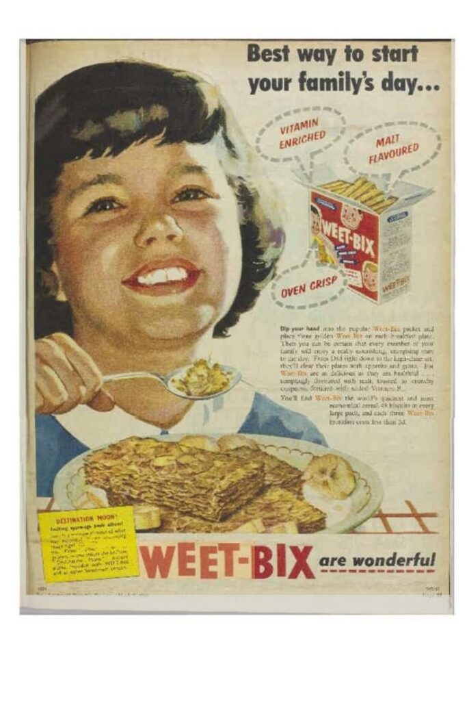 vintage weetbix ad