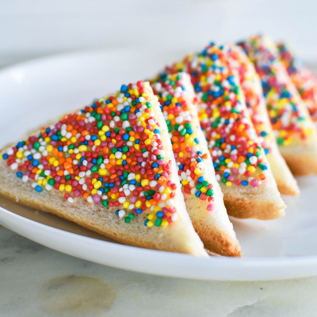 Giant fairy bread ice-cream cake recipe