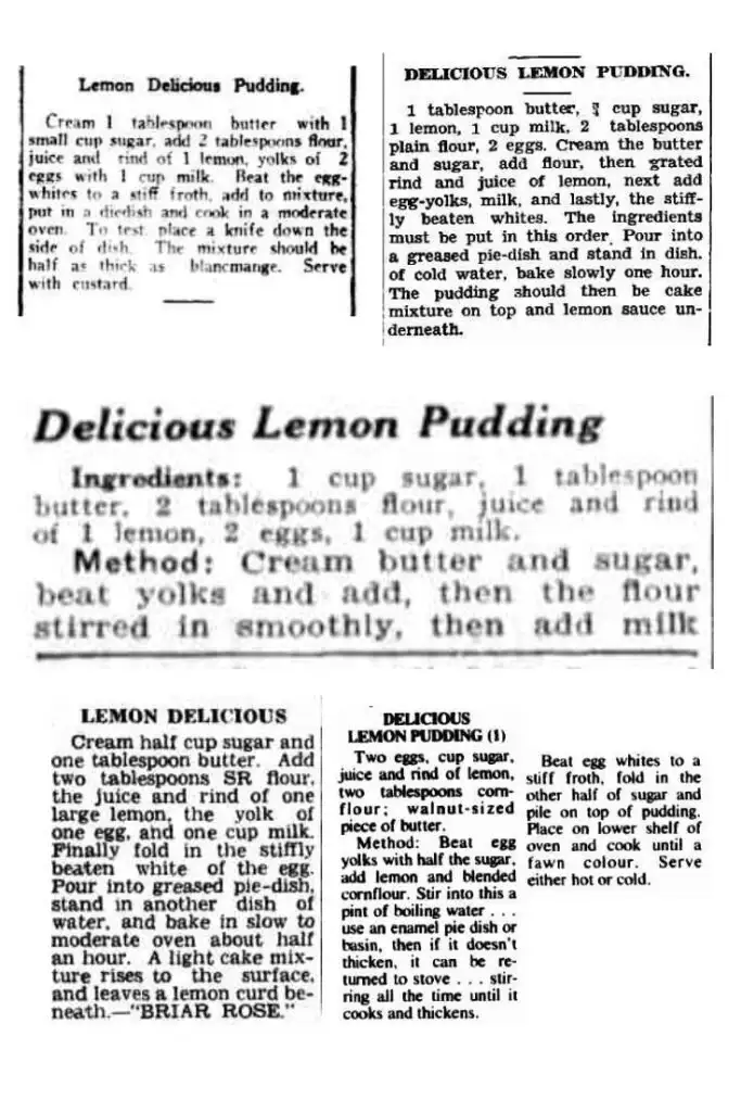 lemon delicious recipe