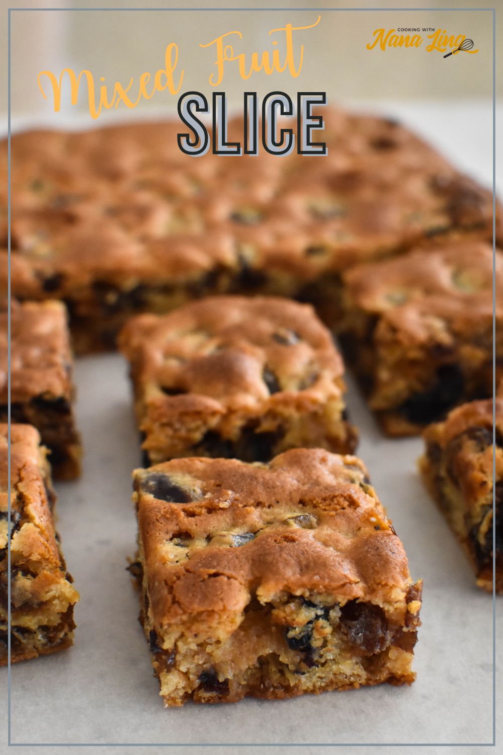 Mixed Fruit Slice Recipe Cooking with Nana Ling