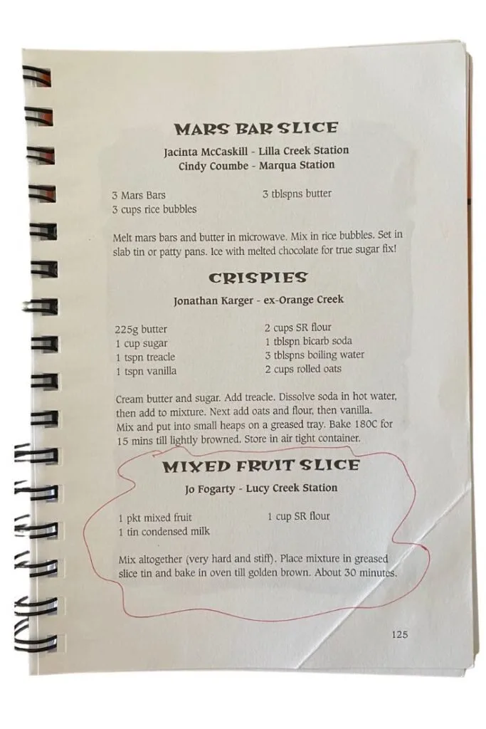 mixed fruit slice recipe
