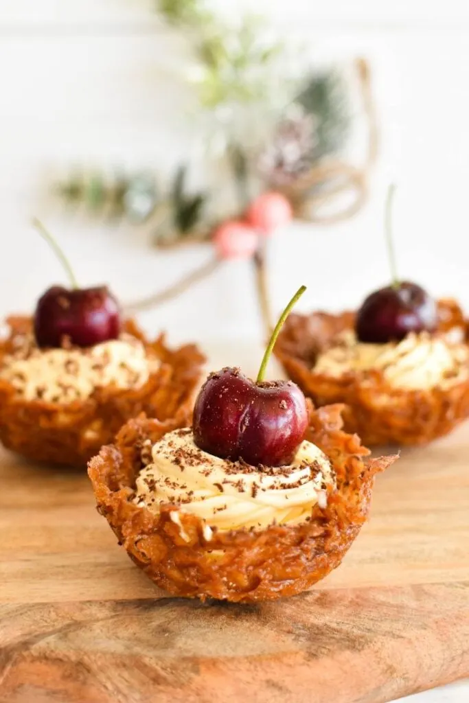 brandy snap baskets