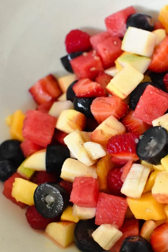 diced fruit for fruit cups