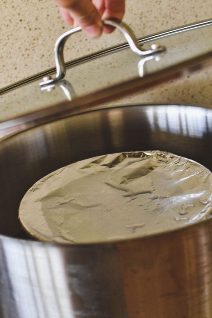 steaming pudding