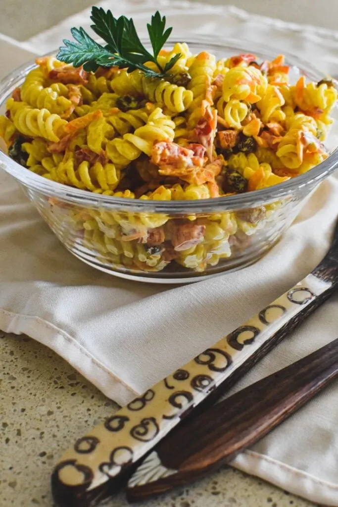 curried pasta salad