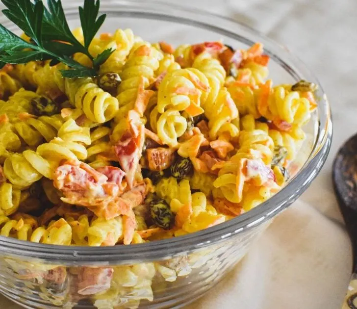 curried pasta salad social