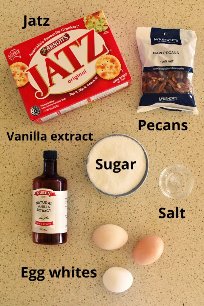 ingredients for Jatzkuchen
