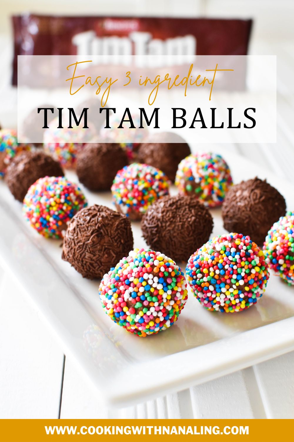 Tim Tam Balls Recipe | Cooking with Nana Ling